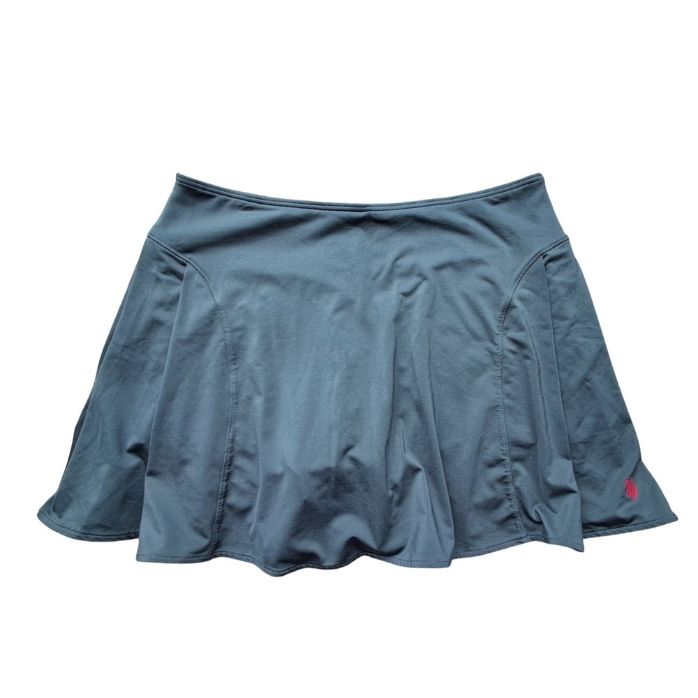 KSwiss Women's Athletic Skirt Shorts Tennis Golf Athleisure Dark Gray Medium - Picture 1 of 6